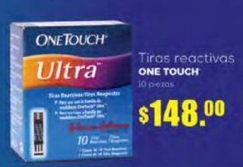Farmacias Similares Tiras reactivas ONE TOUCH 10 piezas oferta