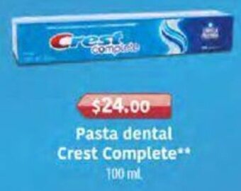 Pasta dental Crest Complete** 100 ml