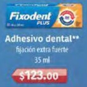 Farmacias Similares Adhesivo dental** fijación extra fuerte 35 ml oferta