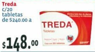 Treda C/20 tabletas