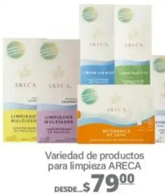 La Comer Variedad de productos para limpieza ARECA oferta