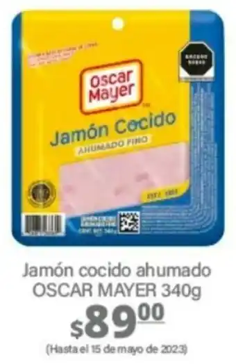 Jamón cocido ahumado OSCAR MAYER 340g