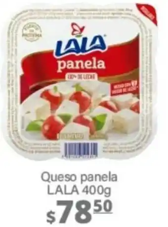La Comer Queso panela LALA 400g oferta