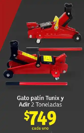 Soriana Express Gato patín Tunix y Adir 2 Toneladas oferta