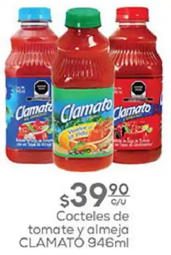 Cocteles de tomate y almeja CLAMATÓ 946ml