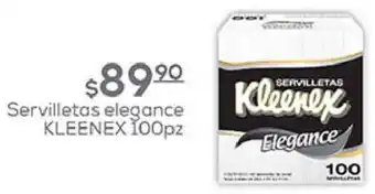 Servilletas elegance KLEENEX 100pz