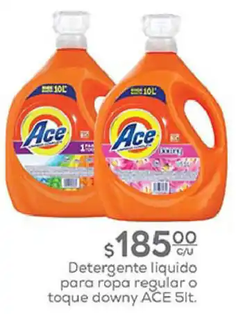 Fresko Detergente liquido para ropa regular o toque downy ACE 5lt. oferta