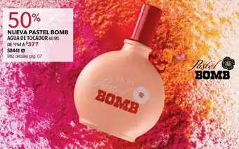 NUEVA PASTEL BOMB AGUA DE TOCADOR 60 ML
