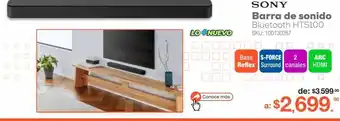 RadioShack Barra de sonido bluetooth sony hts100 / 2 canales / negro oferta