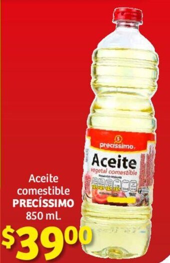 Soriana Híper Aceite comestible PRECÍSSIMO 850 ml. oferta