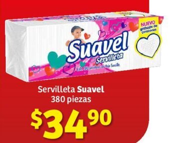 Soriana Híper Servilleta Suavel 380 piezas oferta