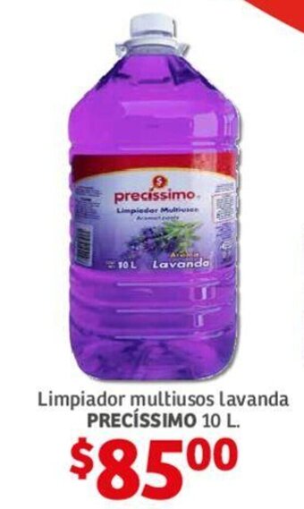 Soriana Híper Limpiador multiusos lavanda PRECÍSSIMO 10 L. oferta