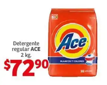 Soriana Híper Detergente regular ACE 2 kg. oferta