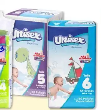 Soriana Híper Pañales UNISEX extra jumbo 80 piezas oferta