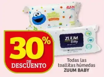 Todas las toallitas húmedas ZUUM BABY