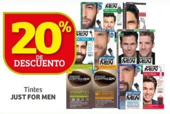 Tintes JUST FOR MEN