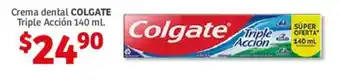 Soriana Híper Crema dental COLGATE Triple Acción 140 ml. oferta