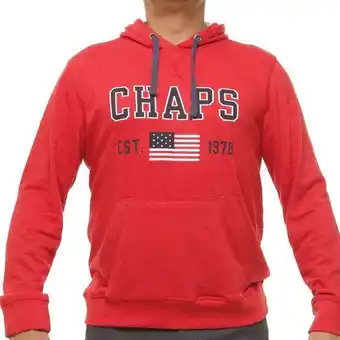 Sudadera con gorro para hombre chaps