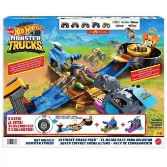 Hot wheels vehículo de juguete el mejor pack para aplastar
