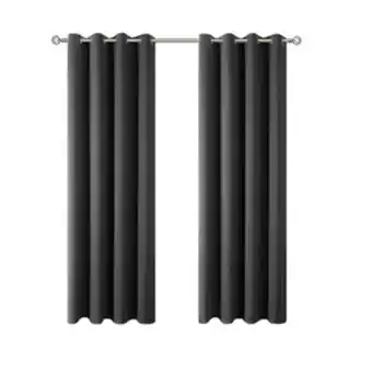 Cortinas blackout b.kind & beyond 2 piezas negro