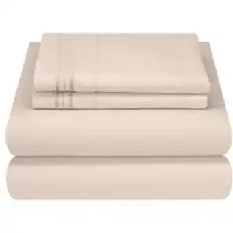Sábanas de microfibra b.kind & beyond individual beige