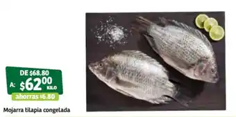 Soriana Súper Mojarra Tilapia Congelada oferta