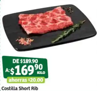 Soriana Súper Costilla ShorT Rib oferta