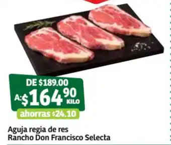 Aguja Regia De Res Rancho Don Fancisco