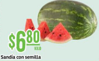 Soriana Súper Sandía Con Semilla oferta