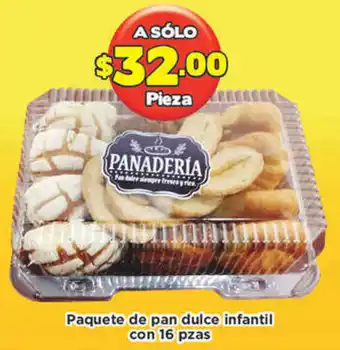 Super Aki Paquete De Pan Dulce Infantil Con 16 Pzas oferta