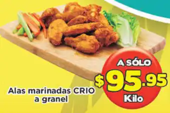 Super Aki Alas Marinadas Crio A Granel oferta