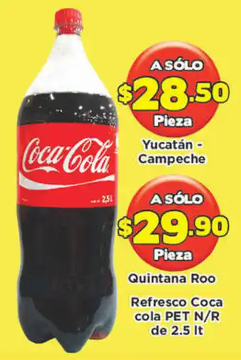 Refresco Coca Cola Pet N/R De 2.5 It