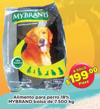 Alimento Para Perro 18% Mybrand Bolsa De 7.500kg