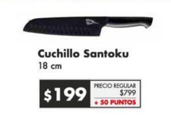 Cuchillo Santoku 18 cm
