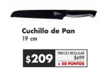 Soriana Híper Cuchillo de Pan 19 cm oferta