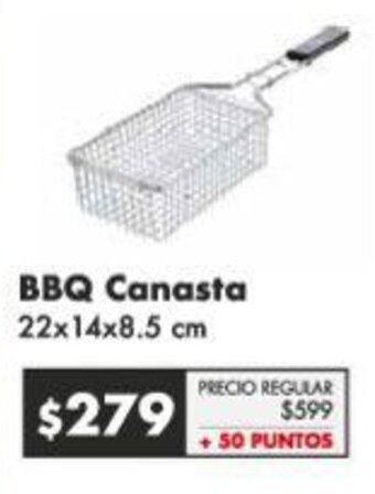 BBQ Canasta 22x14x8.5 cm