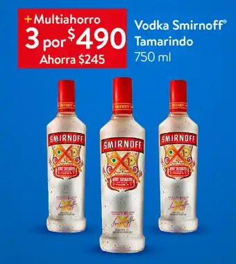 Vodka SmirnoffⓇ  Tamarindo 3 x 750ml