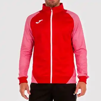 Joma Chaqueta hombre essential ii rojo blanco oferta