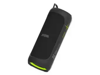 Bocina 2 en 1 lip xtreme tws vibe360, respuesta de frecuencia 68hz-20khz, batería recargable, bluetooth, ipx7. color negro/ve