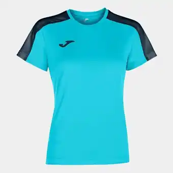 Joma Camiseta manga corta mujer academy iii turquesa marino oferta