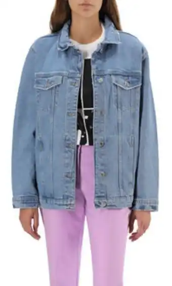 C&A Chamarra mezclilla oversize oferta