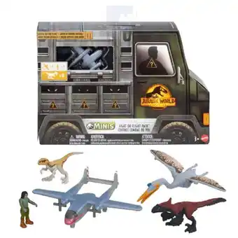 Jurassic world - multipack mini dinos avión gwp70