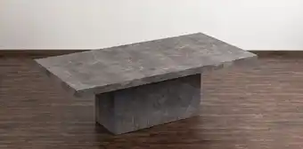 Muebles Dico Mesa comedor 240 x 120 cm rectangular stone gris oferta