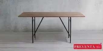 Mesa de comedor arles nogal