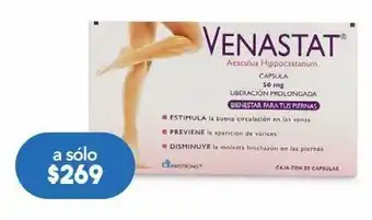 Farmacia San Pablo Venastat liberacion prolongada c/30cap oferta