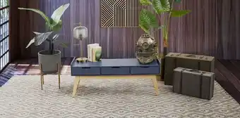 Muebles Dico Banca 3 cajónes atlas dk  azul i oferta