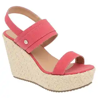 Moramora sandalia color coral para mujer, código 117535