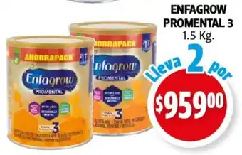 Farmacias Guadalajara ENFAGROW PROMENTAL 3 1.5 Kg. oferta