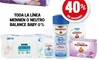 Farmacias Guadalajara TODA LA LÍNEA MENNEN O NEUTRO BALANCE BABY 0% oferta