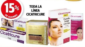 Farmacias Guadalajara TODA LA LÍNEA CICATRICURE oferta